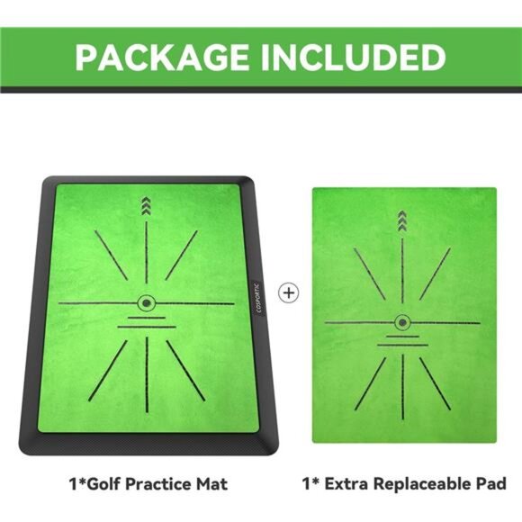 Golf Hitting Mat | Golf Training Mat for Swing Path Feedback/Detection Batting - Picture 6 of 7